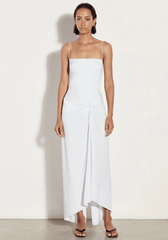 Enza Costa Strappy Tank in White