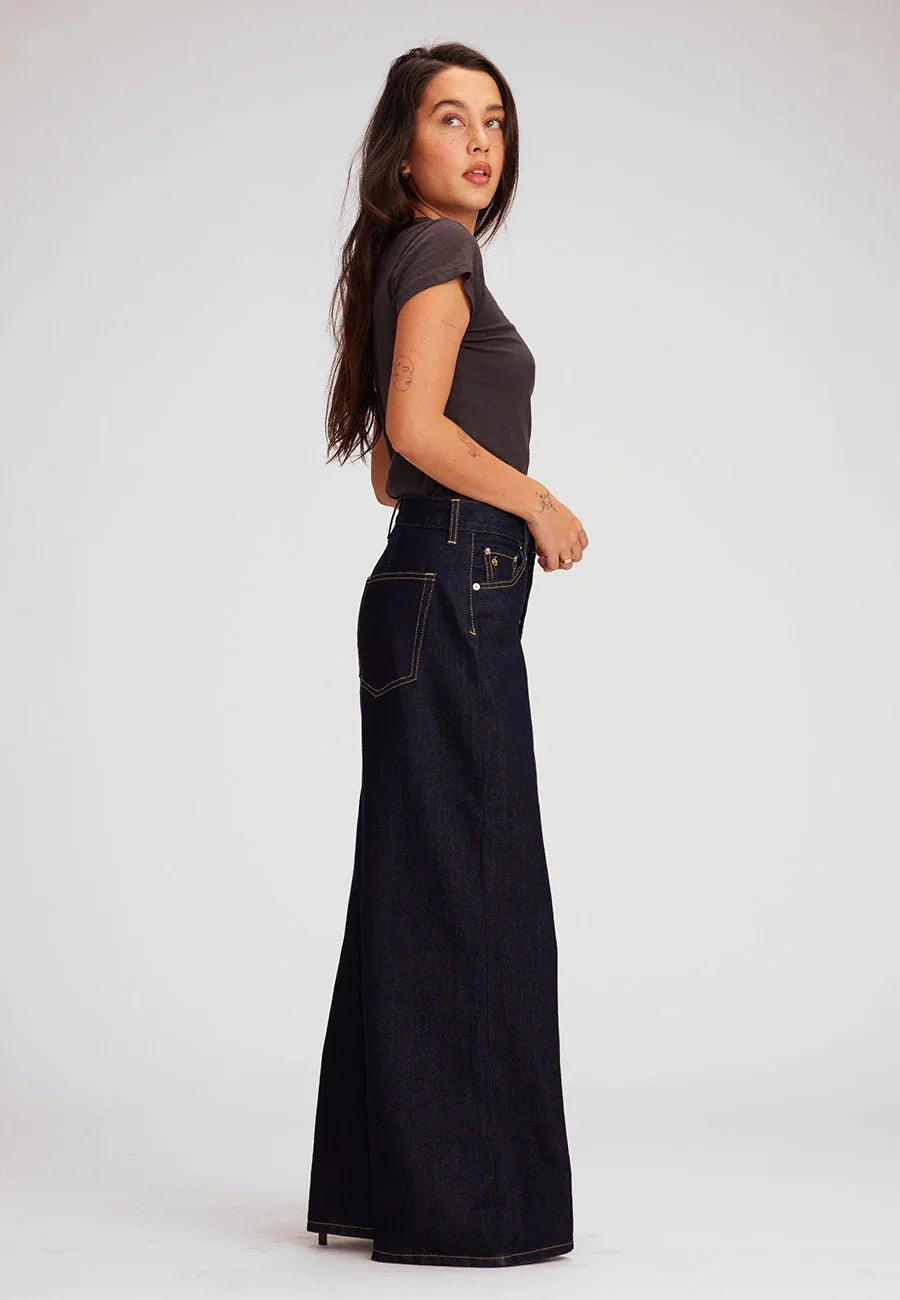 ética Marley Ultra High Rise Baggy in Late Night