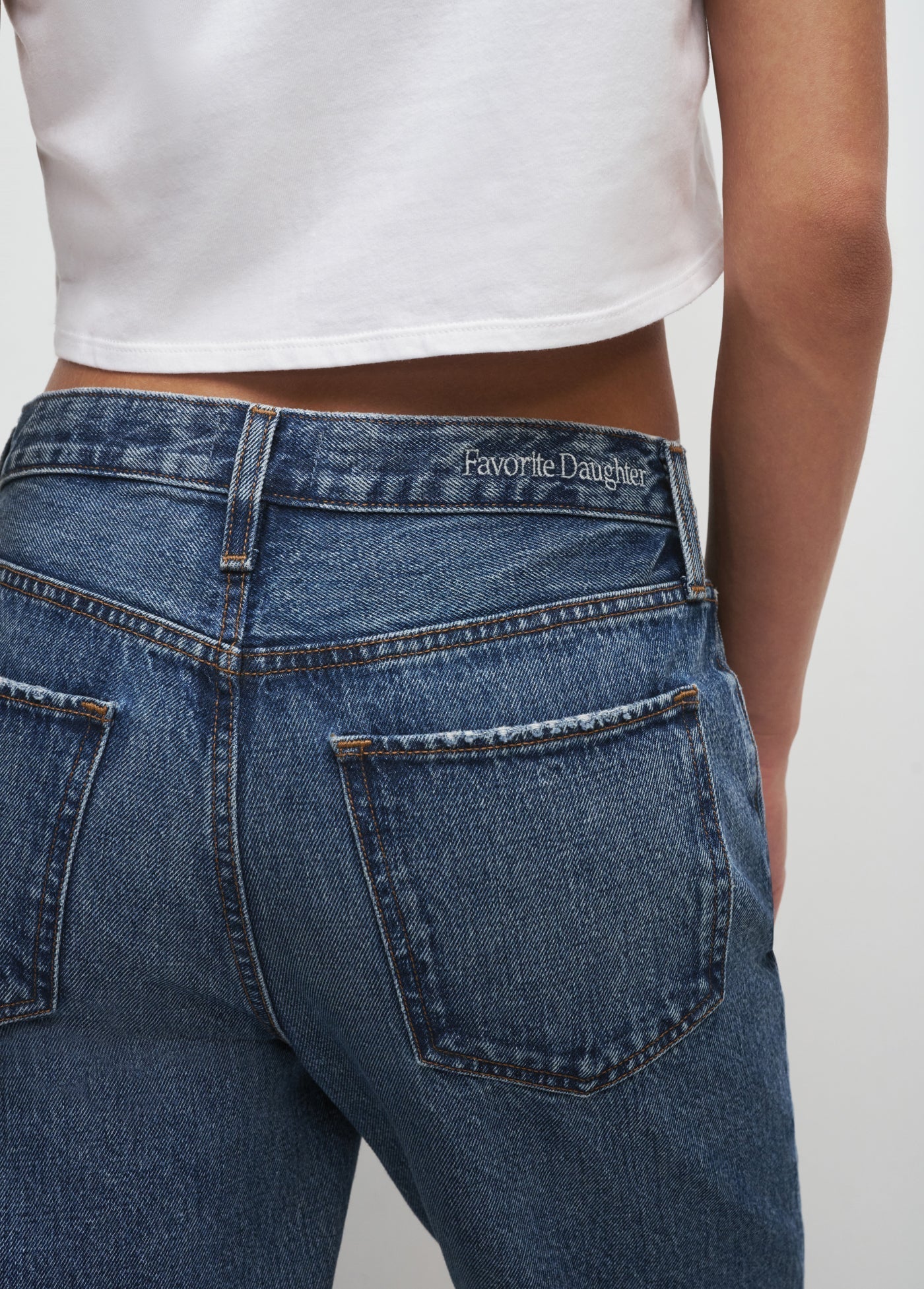 Favorite Daughter Mikaela Low Slung Jean in Charlestown