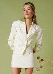 Favorite Daughter The Farrah Skort in Cream