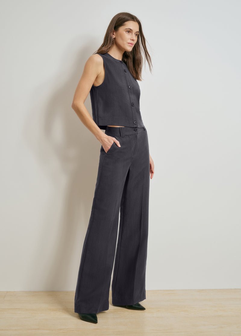 Favorite Daughter The Fine Line Top in Navy