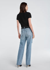 Favorite Daughter The Graceful Top in Black