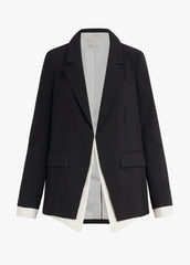 Favorite Daughter The Kelly Blazer in Black Multi