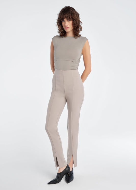 Favorite Daughter The Limitless Top in Soft Taupe