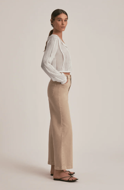 Favorite Daughter The Mischa Wide Leg in French Oak