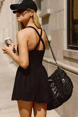 FP Movement Smockin Hot Dress in Black