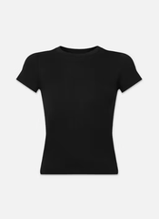 Frame Baby Tee in Black