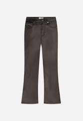Frame Le Crop Mini Boot Velvet in Comet Velvet