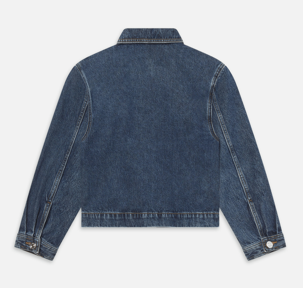 Frame Patch Pocket Jacket in Noble