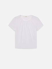 Frame The Gathered Tee in White