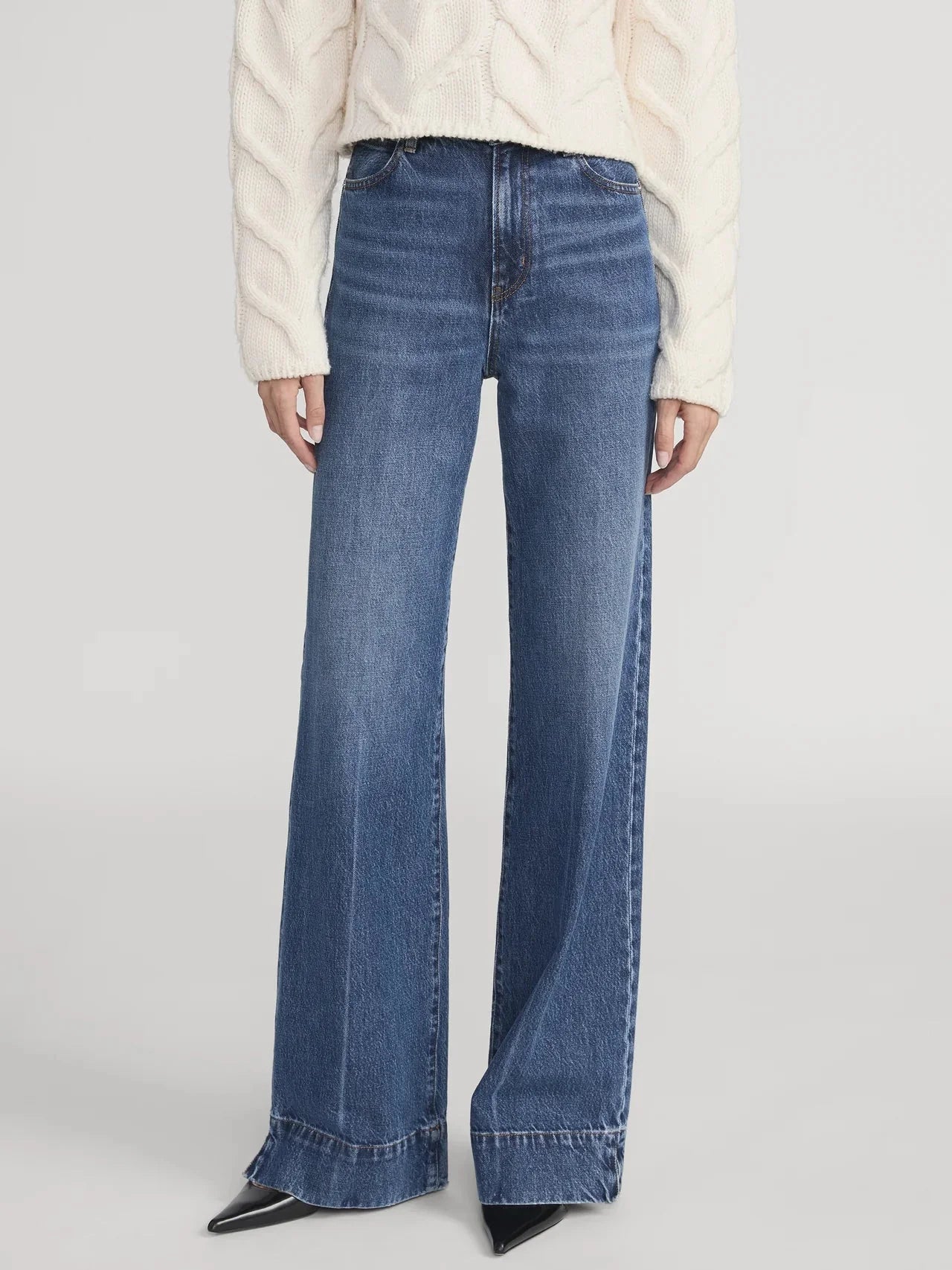 Frame The Slice Flare Jean in Headliner