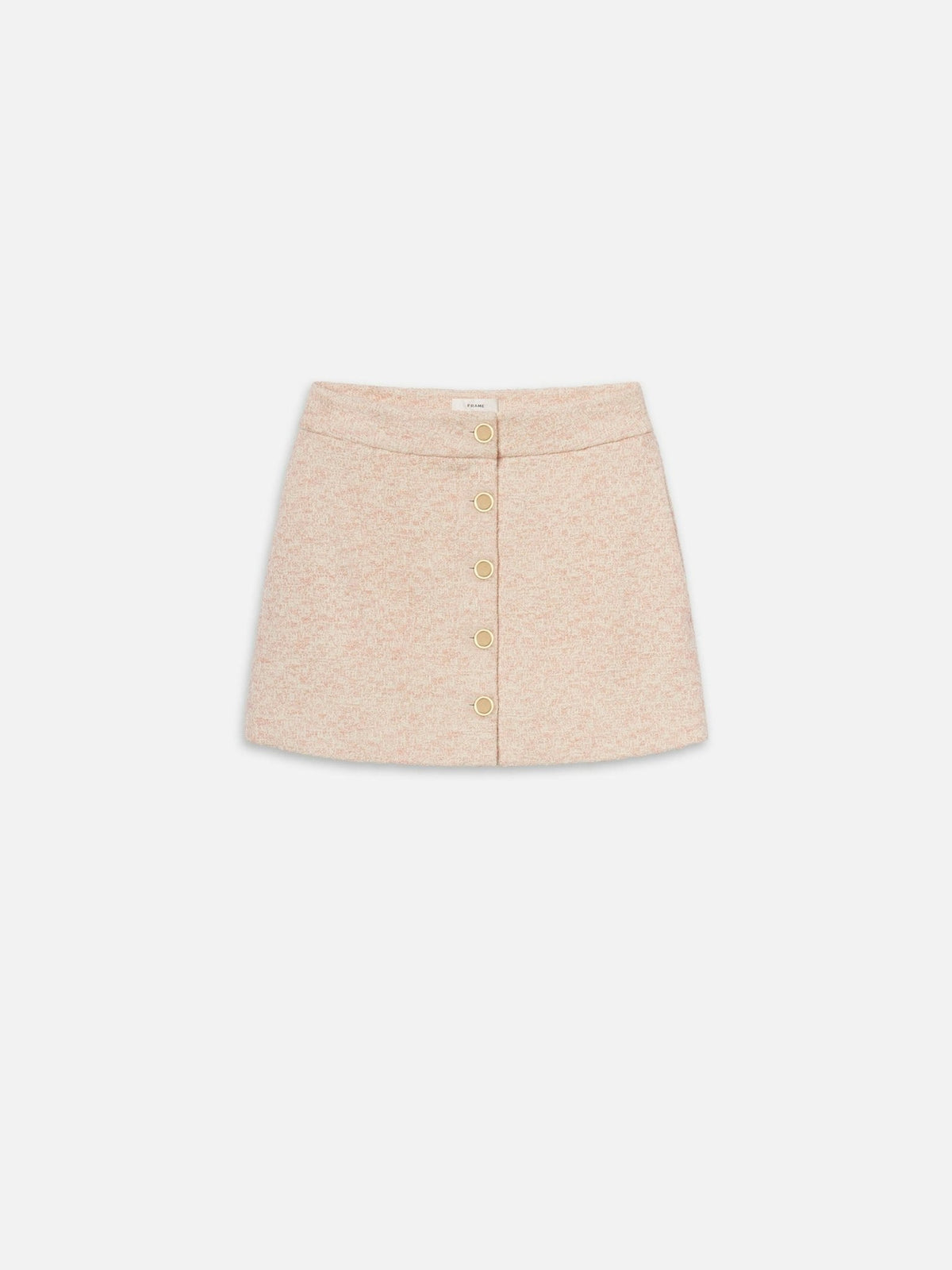 Frame Tweed Mini Skirt in Azalea Multi