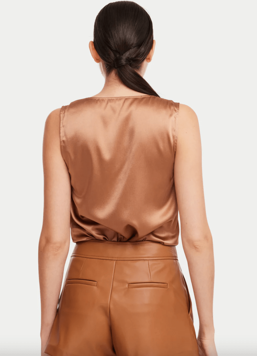 Generation Love Aida Lace Tank in Mocha