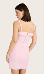 Generation Love Bonnie Tweed Dress in Ballet Slipper