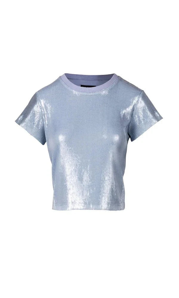 Generation Love Kai Sequin Top in Opal