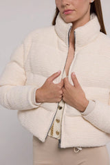 Generation Love Rhoda Tweed Puffer in White