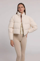 Generation Love Rhoda Tweed Puffer in White