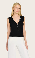 Generation Love Zoelle Rib Tank in Black