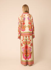 Gilner Farrar Haylo Blouse in Provence Print