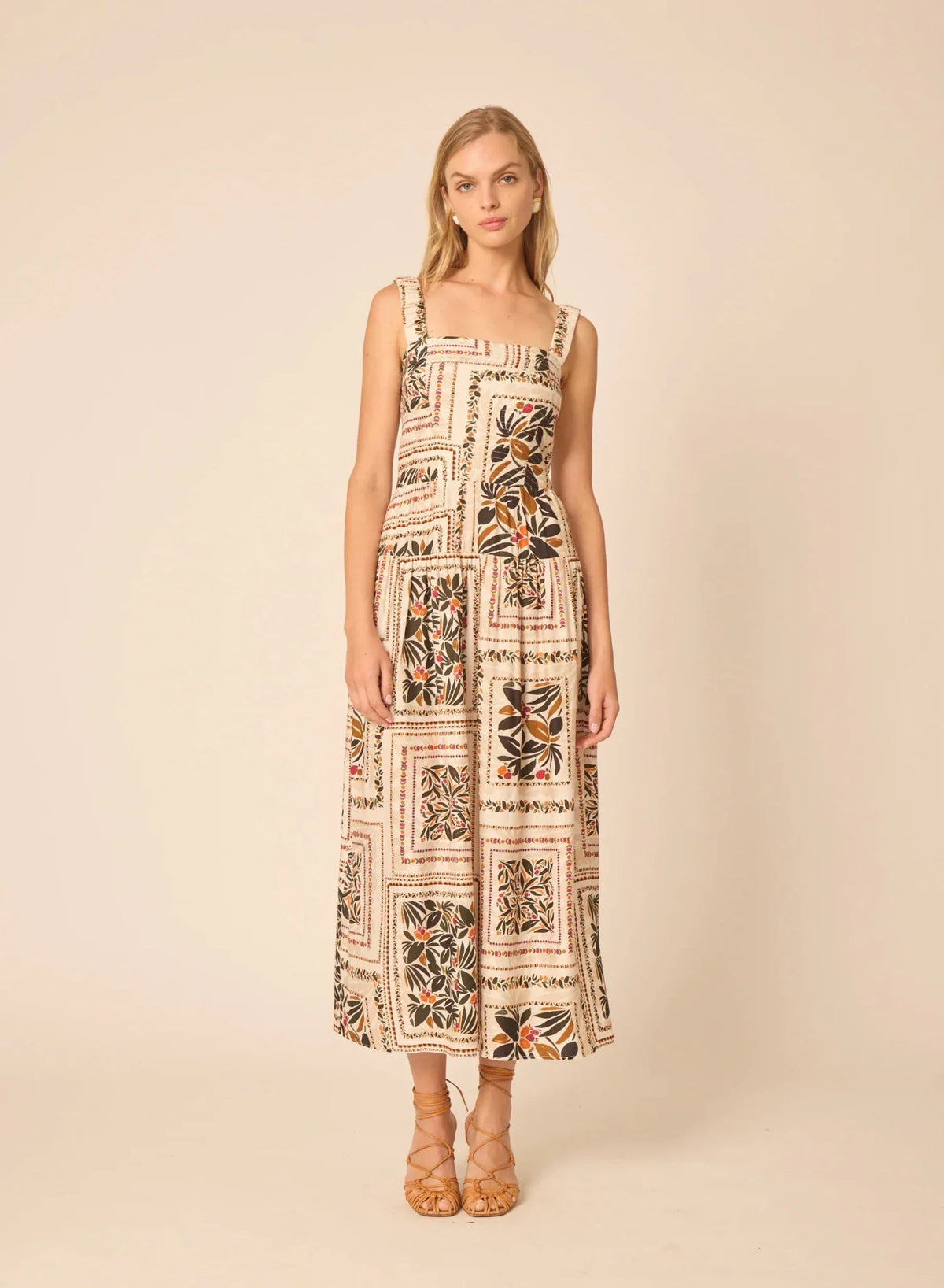 Gilner Farrar Julien Dress in Tanzania Print
