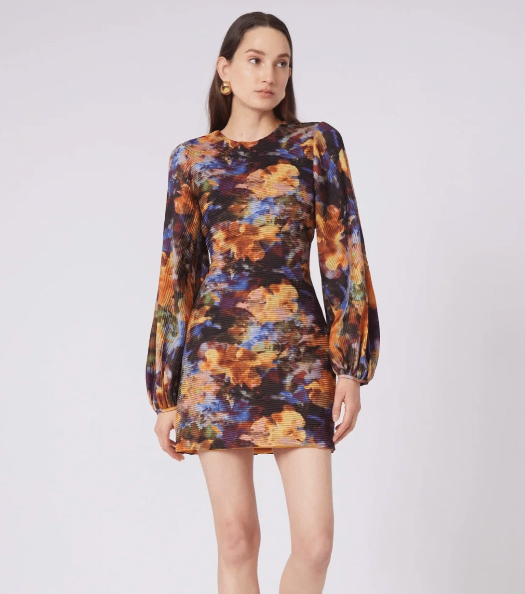 Gilner Farrar Molly Dress in Kaleidescope Print