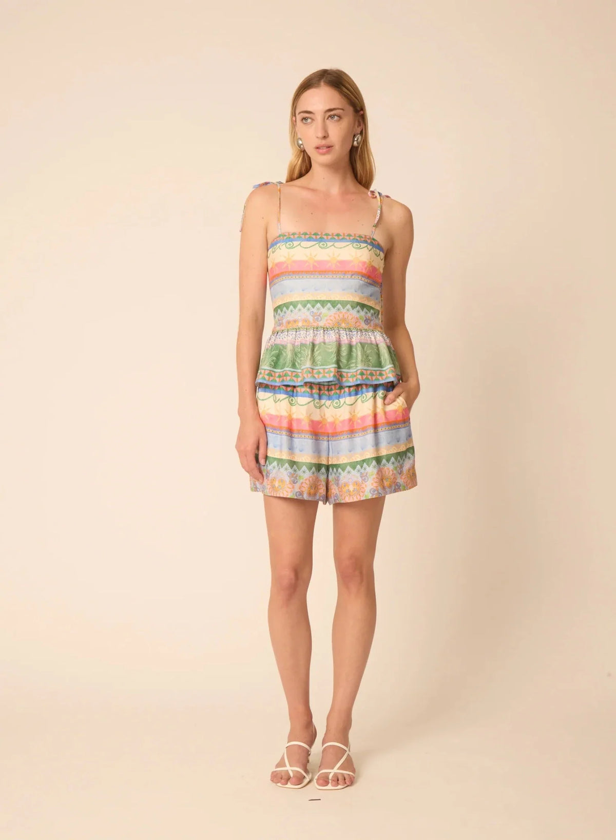 Gilner Farrar Tilly Shorts in Exumas Print