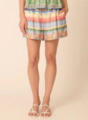 Gilner Farrar Tilly Shorts in Exumas Print