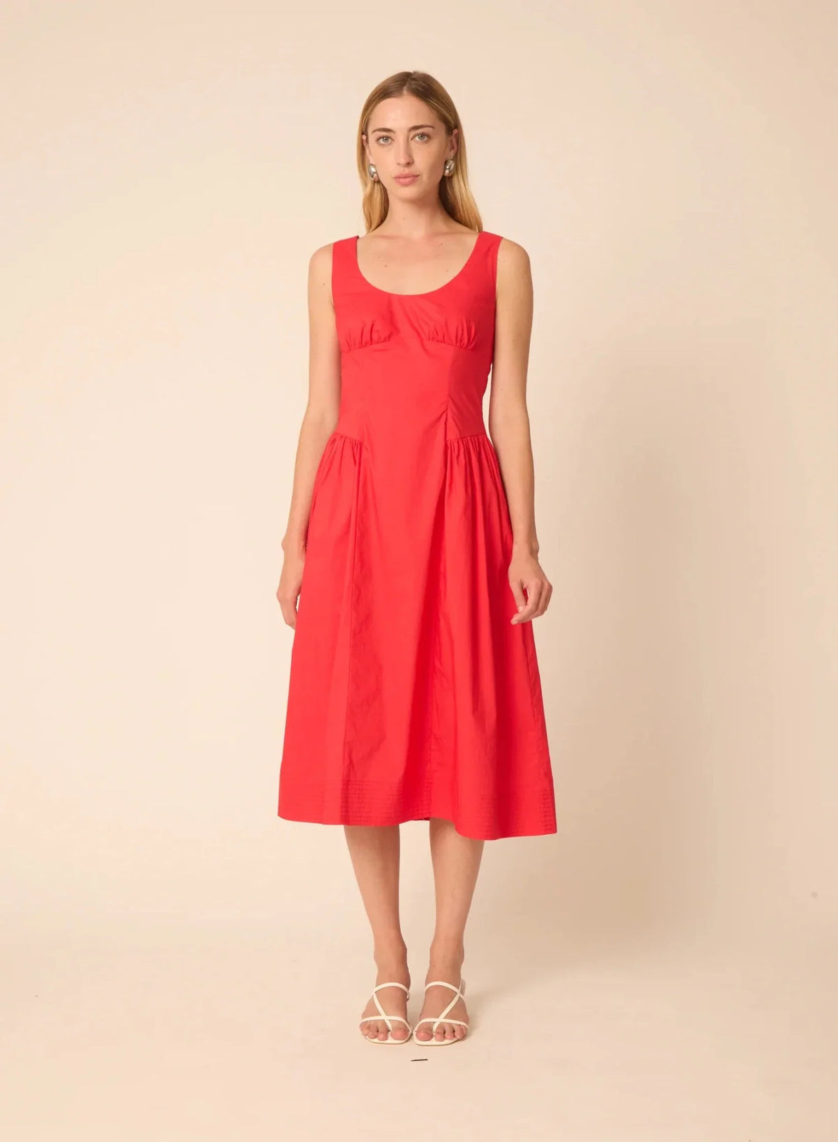 Gilner Farrar Zuri Dress in Red