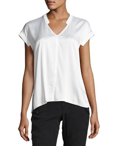 Go Silk Go Anytime Tee in White