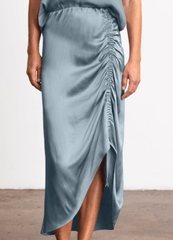Go Silk Go Sarong Skirt in Pool