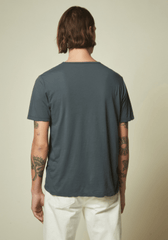 Hartford Charcoal Light Jersey Tee in Thunder