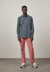 Hartford Twill Slim-Fit Storm Shirt in Graphite