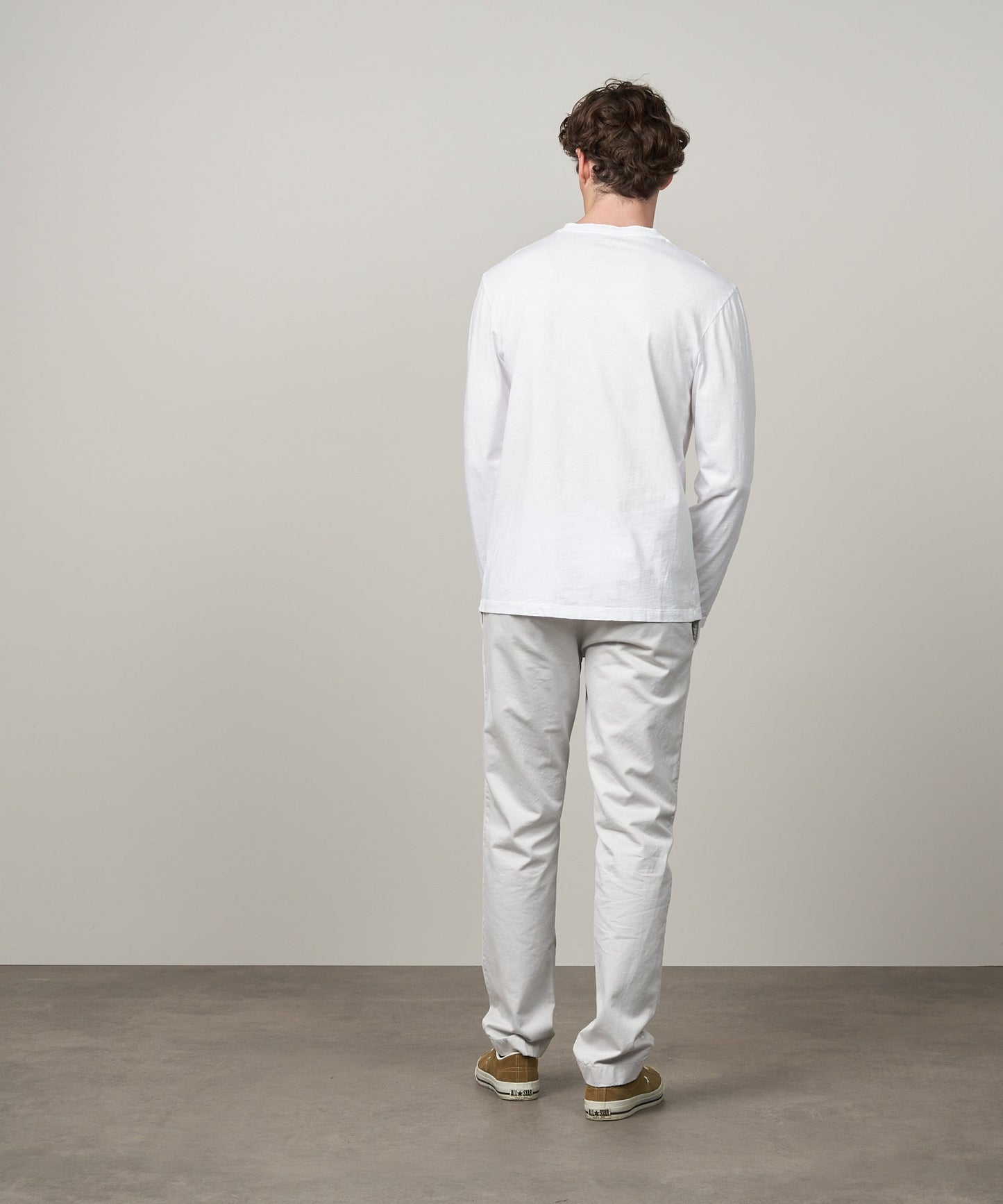 Hartford White Henley T-Shirt