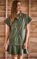 Hunter Bell Addison Dress in Olive