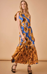 Hunter Bell Alana Dress in Tropical Palm