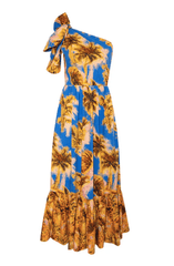 Hunter Bell Alana Dress in Tropical Palm