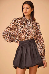 Hunter Bell Angelina Skirt in Onyx