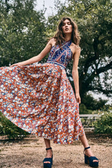 Hunter Bell Bellamy Dress in Tapestry Floral
