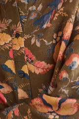 Hunter Bell Clarke Shirt in Olive Floral