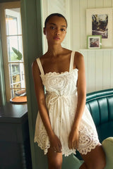 Hunter Bell Cosette Dress in White