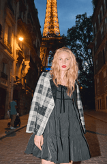 Hunter Bell Fleur Dress in Onyx