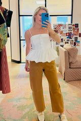 Hunter Bell Juliana Top in Bright White