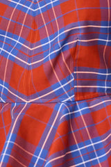 Hunter Bell Kaia Top in Stretch Plaid
