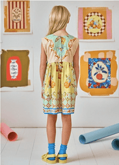 Hunter Bell Kids Piper Dress in Gasparilla Gardens