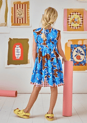 Hunter Bell Kids Piper Dress in Sketchbook Floral