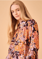 Hunter Bell Miles Shirt in Painterly Floral