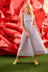 Hunter Bell Nantucket Dress in Seaside Stripe