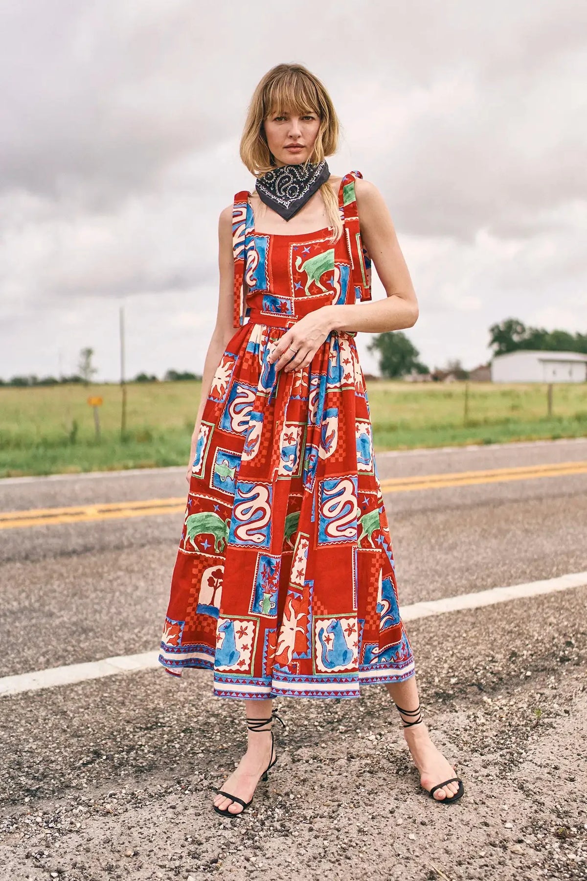 Hunter Bell Quincy Dress in Santa Fe
