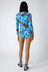 Hunter Bell Rashguard in Sketchbook Floral