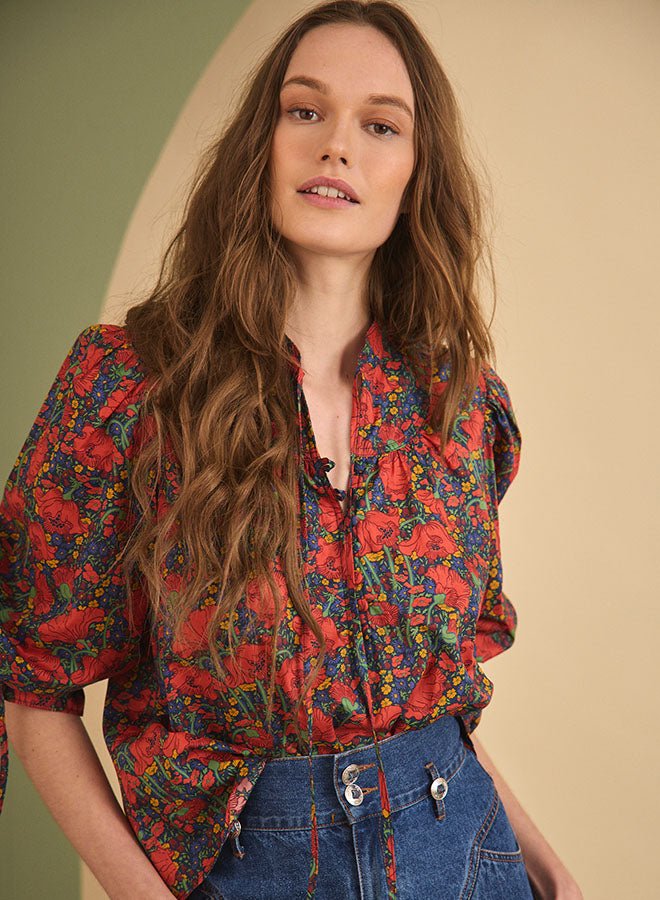 Hunter Bell Rory Top in Clementina Daisy
